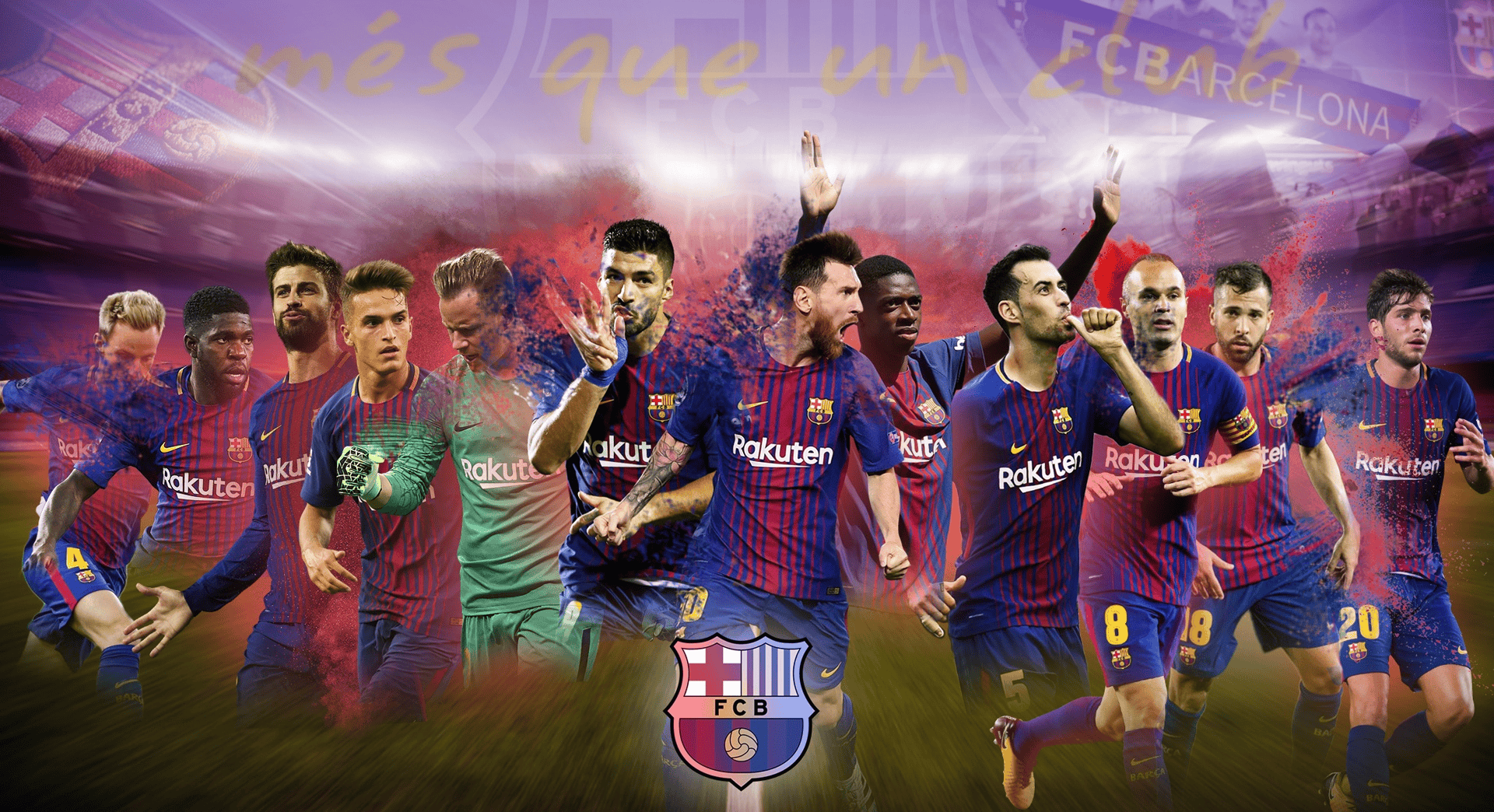 巴萨攻防兼顾，轻松击败对手